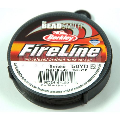Berkley Fireline - smoke - gyöngyfűző szál - 0.15mm (0.006 inch)