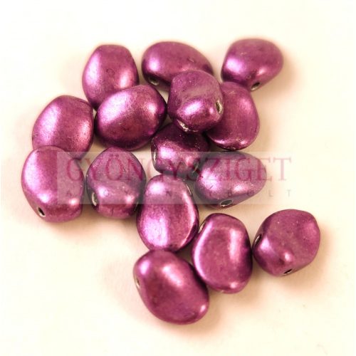 Préselt virágszirom gyöngy - Crystal Polychrome Purple - 8x6mm