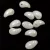 Tulip Petal - Czech Glass Bead 4x6mm - Alabaster Luster