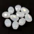 Tulip Petal - Czech Glass Bead 8x6mm - Alabaster Pearl Luster