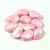 Tulip Petal - Czech Glass Bead 8x6mm - Silk Satin Pink