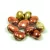 Tulip Petal - Czech Glass Bead 4x6mm - california gold rush