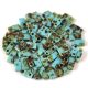 Miyuki Half Tila 2 Hole Japanese Seed Bead -4514 - Opaque Turquoise Green Picasso - 2.3x5mm