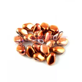   Gekko - cseh préselt szirom gyöngy - Crystal Sunset Full - 3x5mm
