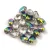 Gekko - cseh préselt szirom gyöngy - Crystal Vitrail - 3x5mm