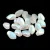 Gekko - cseh préselt szirom gyöngy - Crystal Full AB Matte - 3x5mm