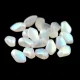 Gekko - Czech Pressed Petal Bead - Crystal Full AB Matte - 3x5mm