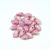 Gekko - cseh préselt szirom gyöngy - White Pink Luster - 3x5mm - 100db - AKCIOS