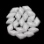 Gemduo cseh préselt üveggyöngy - pastel white - 5x8 mm