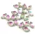 Gemduo bead - Backlit - Pink Mist - 5x8 mm
