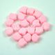 Ginko - Czech Pressed 2 Hole Glass Bead - Bondeli Matte Soft Pink - 7.5 x 7.5 mm