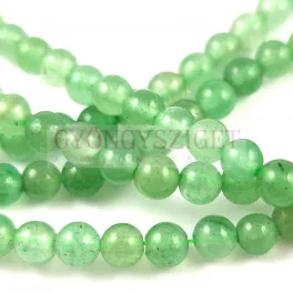 Green aventurine - round bead - 4mm (appr. 90pcs)