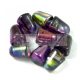 Gumdrop 7x10mm - kristály lila metál magic