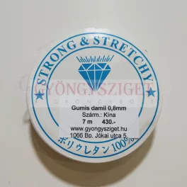 Gumis damil - 0,8mm - guriga
