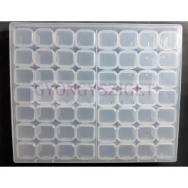 Bead container - 2 x 28 compartments -  22x18cm