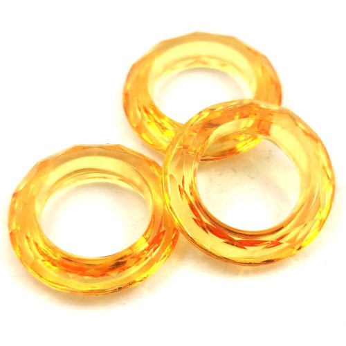 Plastic ring - Orange - 20mm