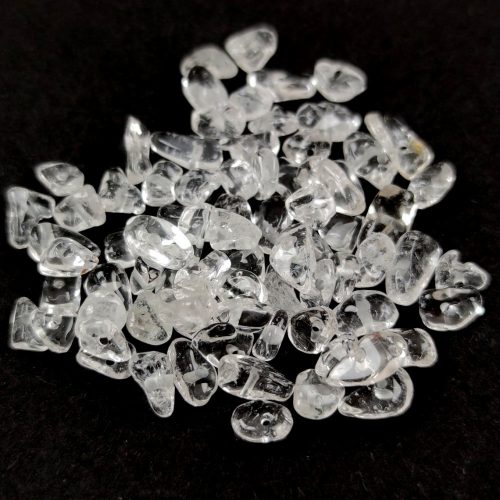 Mountain Crystal - splitter beads - 20g