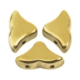 Hélios® par Puca®gyöngy - Crystal Full Dorado - 6x10 mm