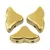 Hélios® par Puca®gyöngy - Crystal Full Dorado - 6x10 mm