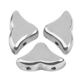 Hélios® par Puca®gyöngy - Silver - 6x10 mm