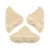 Hélios® par Puca® bead - Opaque Beige Ceramic Look - 6x10 mm