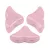Hélios® par Puca®gyöngy - Opaque Light Rose Ceramic Look - 6x10 mm