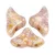 Hélios® par Puca® bead - Opaque Mix Rose Gold Ceramic Look - 6x10 mm