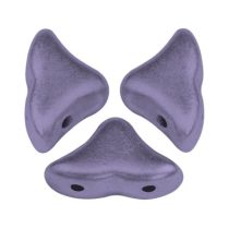 Hélios® par Puca®gyöngy - Matt Metallic Purple - 6x10 mm