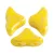 Hélios® par Puca®gyöngy - Opaque Jonquil Splash - 6x10 mm