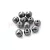 Hematite - round bead - 10mm - faceted