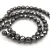Hematite - round bead - 8mm - faceted