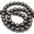 Hematite - round bead - 10mm - strand