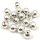 Hematite - round bead - light silver colour - 10mm