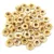 Czech Pressed Hexagon Bead - Alabaster Honey Luster - 2x5mm