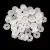 Czech Pressed Hexagon Bead - Alabaster - 2x5mm