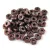 Czech Pressed Hexagon Bead - Jet Polychrome Indigo Rose - 2x5mm