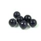 Sandstone - round bead - blue - faceted - 10mm