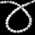 Howlite - round bead - 8mm