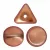 Ilos® par Puca®bead - Matt Gold Copper - 5x5 mm