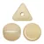 Ilos® par Puca®bead - Opaque Beige Ceramic Look - 5x5 mm