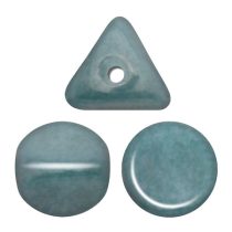 Ilos® par Puca®gyöngy - Opaque Blue Ceramic Look - 5x5 mm