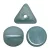 Ilos® par Puca®gyöngy - Opaque Blue Ceramic Look - 5x5 mm