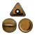 Ilos® par Puca®gyöngy - Golden Bronz - 5x5 mm