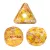 Ilos® par Puca®bead - Opaque Jonquil Tweedy - 5x5 mm