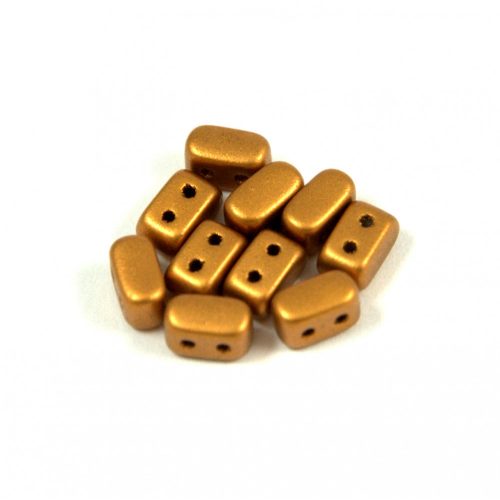 Ios® par Puca®bead - brass gold - 5.5x2.5 mm