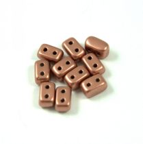Ios® par Puca®gyöngy - matt copper - 5.5x2.5 mm