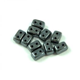 Ios® par Puca®bead - gunmetal - 5.5x2.5 mm