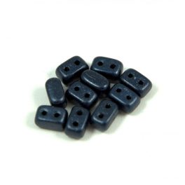   Ios® par Puca®bead - matte metallic blue night - 5.5x2.5 mm