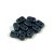 Ios® par Puca®bead - matte metallic blue night - 5.5x2.5 mm