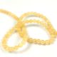 Jade - round bead - yellow - 4mm - strand
